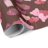 テディベア ラッピングペーパー (ロールコーナー)