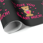 テディベア ラッピングペーパー (ロールコーナー)