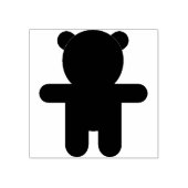 テディベア ラバースタンプ (インプリント)