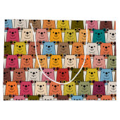 テディベア ラージペーパーバッグ (裏面)