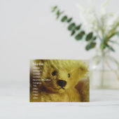 テディベア 名刺 (スタンド正面)