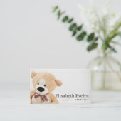 テディベア 名刺 (スタンド正面)