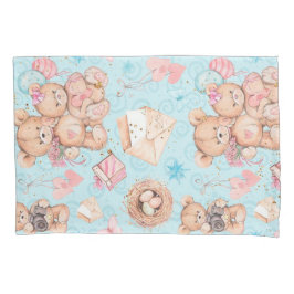 テディベア 枕カバー