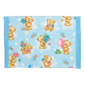 テディベア 枕カバー (正面)