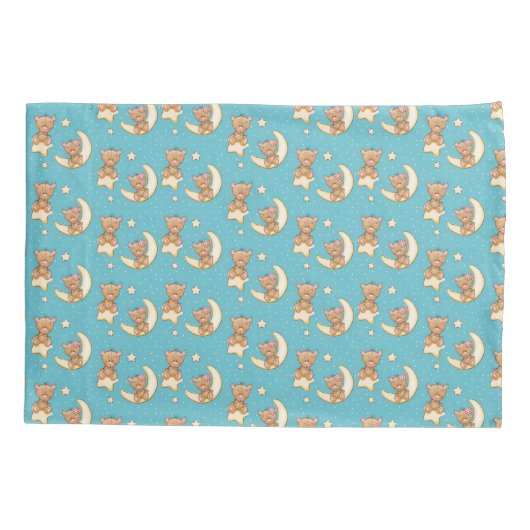 テディベア 枕カバー (裏面)