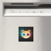 テディベア – 3D マグネット (インサイチュ (食洗機))