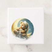 テディベアonムーングロースターズ赤ちゃんシャワー フェイバータグ (インサイチュ)