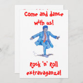 テディボーイの招待状 招待状 (正面/裏面)