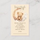 テディムーンオムツラッフルエンクロージャカード エンクロージャーカード (正面)