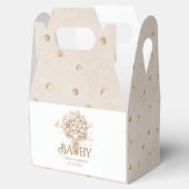 テディモダンベア水彩ベビーシャワー フェイバーボックス (オープン)