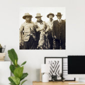 テディルーズベルトウルフ狩り, 1905 ポスター (ホームオフィス)