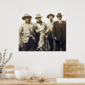 テディルーズベルトウルフ狩り, 1905 ポスター (キッチン)