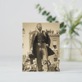 テディルーズベルト1905ステレオビューカードヴィンテージ ポストカード (スタンド正面)