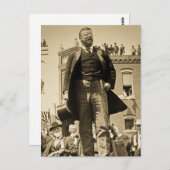 テディルーズベルト1905ステレオビューカードヴィンテージ ポストカード (正面/裏面)