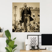 テディルーズベ話ル1905ヴィンテージ ポスター (ホームオフィス)