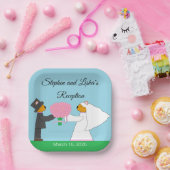 テディングベアーズイージングウィークスクエア披露宴 ペーパープレート (パーティー)