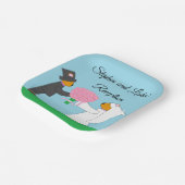 テディングベアーズイージングウィークスクエア披露宴 ペーパープレート (傾斜あり)