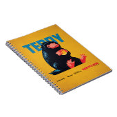 テディヴィンテージグラフィック ノートブック (右側)