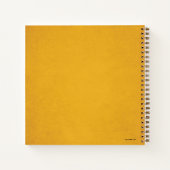 テディヴィンテージグラフィック ノートブック (裏面)