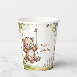 テディーズファースト誕生日スイングパーティー 紙コップ