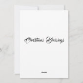 テディードキャット アールヌーボー ヴィンテージ クリスマス (裏面)