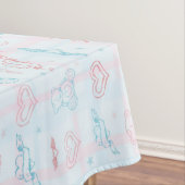 テディー・ベアが付いているベビーパターン テーブルクロス (インサイチュ)