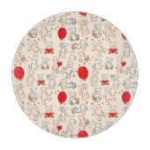 テディー・ベアとの質 カッティングボード (正面)