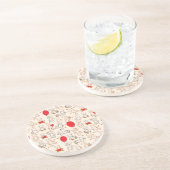 テディー・ベアとの質 コースター (側面)