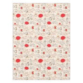 テディー・ベアとの質 テーブルクロス (正面)