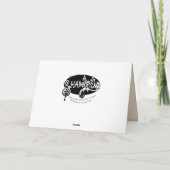 テディー・ベアのお茶会 カード (裏面)