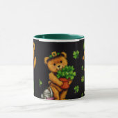 テディー・ベアのアイルランド人のマグ マグカップ (中央)