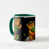 テディー・ベアのアイルランド人のマグ マグカップ (正面左)