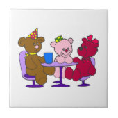 テディー・ベアのカフェ タイル (正面)