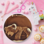 テディー・ベアのスーツケースの使い捨て可能な紙皿 ペーパープレート (パーティー)