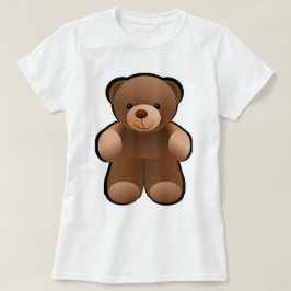テディー・ベアのデザイン Tシャツ