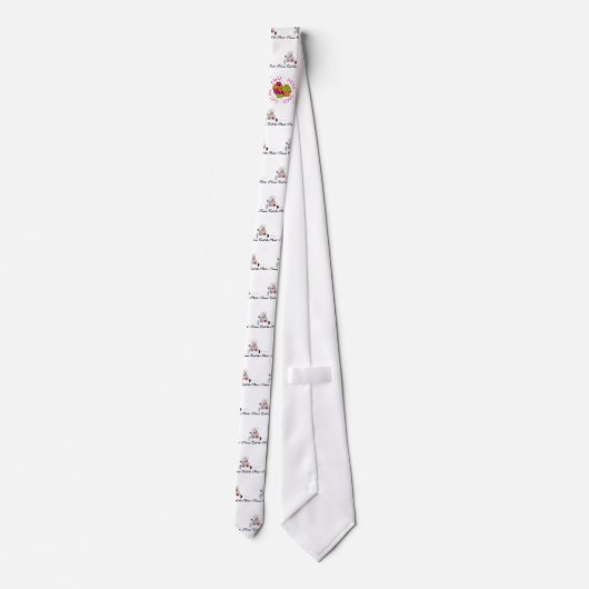 テディー・ベアのナースは打撃のTシャツおよびギフトを呼びます ネクタイ (裏面)