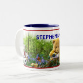 テディー・ベアのピクニック~のマグ ツートーンマグカップ (正面左)