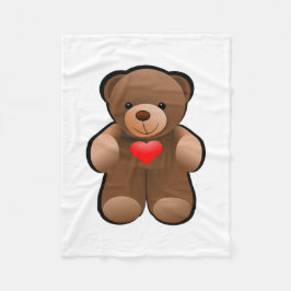 テディー・ベアの写真 フリースブランケット