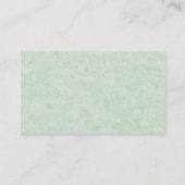 テディー・ベアの名刺 名刺 (裏面)