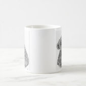 テディー・ベアの小さい妖精のマグ コーヒーマグカップ (中央)
