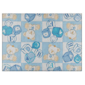 テディー・ベアの点検されたパターン カッティングボード (正面)