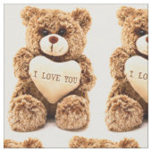 テディー・ベアの生地 ファブリック (クローズアップ)