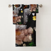 テディー・ベアの相棒の歓迎された友人 バスタオルセット (インサイチュ)