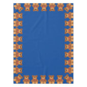 テディー・ベアの虹のかわいい第1誕生会 テーブルクロス (正面)