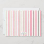 テディー・ベアの誕生日のパーティの招待状 招待状 (裏面)