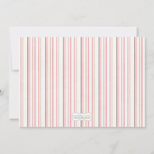 テディー・ベアの誕生日のパーティの招待状 招待状 (裏面)