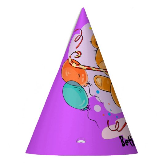 テディー・ベアの誕生日 パーティーハット (左)