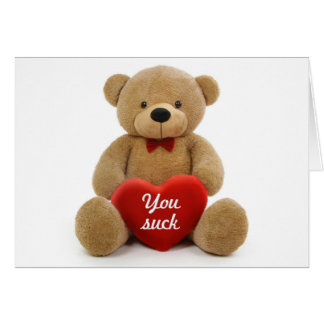 ""テディー・ベアを吸います