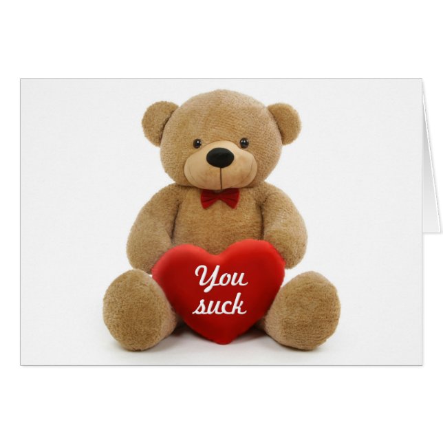 ""テディー・ベアを吸います (正面横)