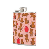 テディー・ベア、ハートとの質 フラスク (左)